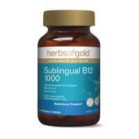 Herbs of Gold Sublingual B12 1000 75t